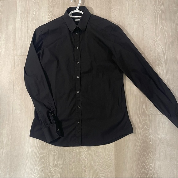 Dolce & Gabbana Other - Dolce & Gabbana Men's Black Dress Shirt Large